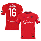 Nº 298 / 705 Última Camiseta Jesús Navas Roja